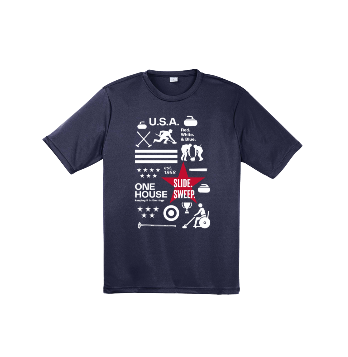 Slide & Sweep: The Ultimate Curling Tee - Youth