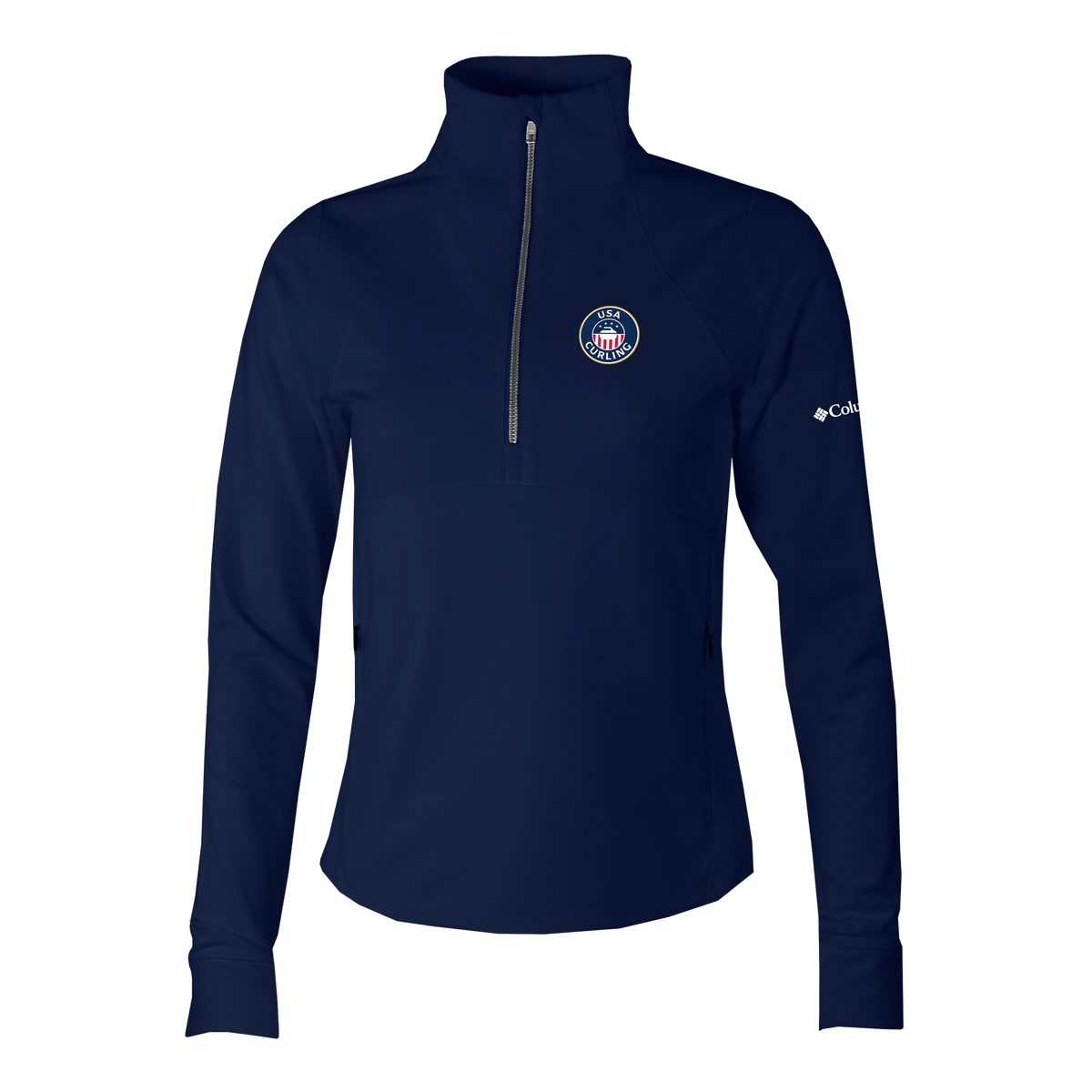 Men's Columbia Omni-Wick Shotgun Quarter Zip – USA Curling Shop