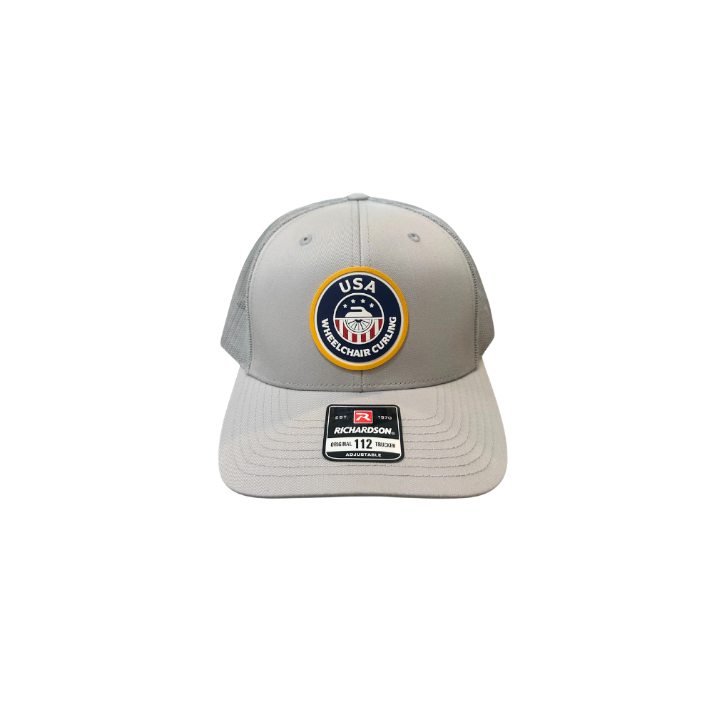 USA Curling Wheelchair Trucker Hat