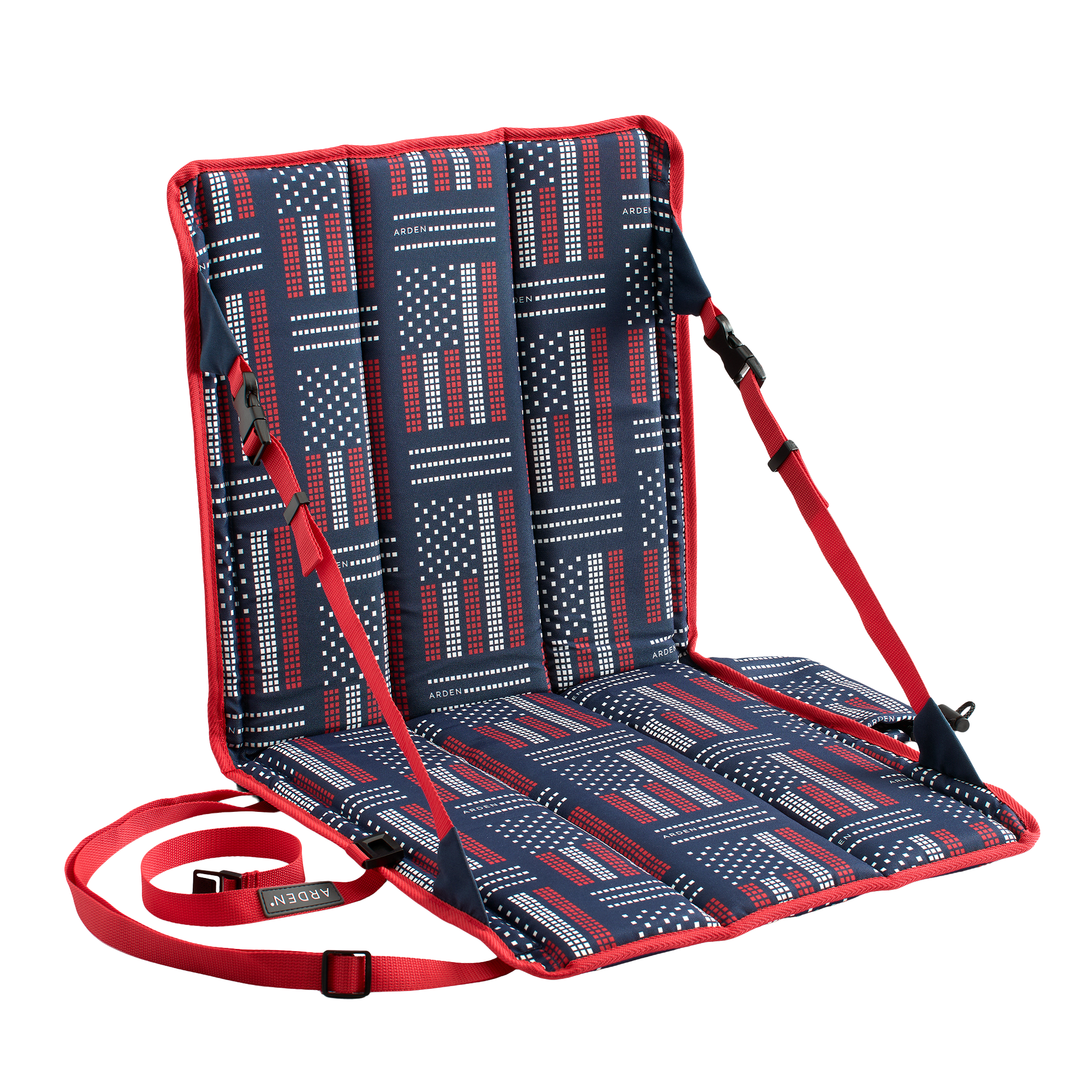 USA Curling Custom Heat Cushion + Battery Bundle
