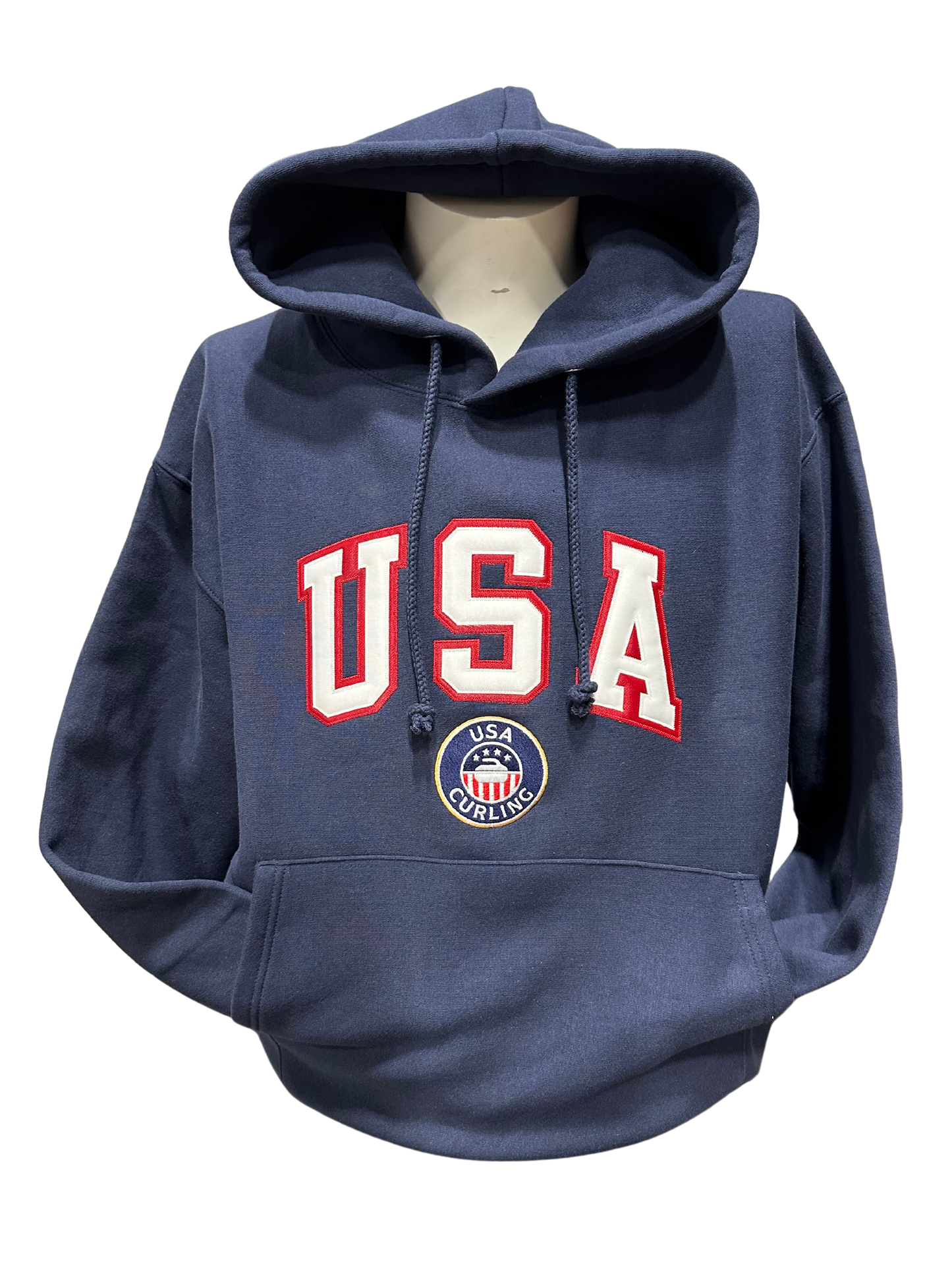 Unisex Navy Sweatshirt with USA Embroidery—PRE-ORDER NOW*