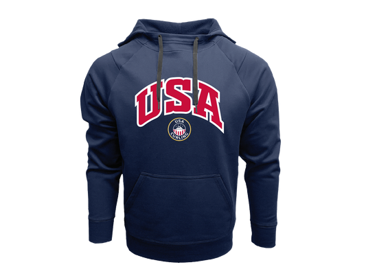 Unisex Performance USA Curling Hoodie