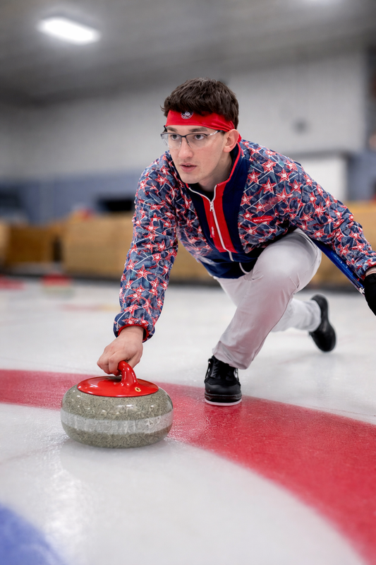 The Aidan Oldenburg Red Headband