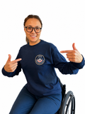 USA Curling Wheelchair Logo Unisex Long Sleeve