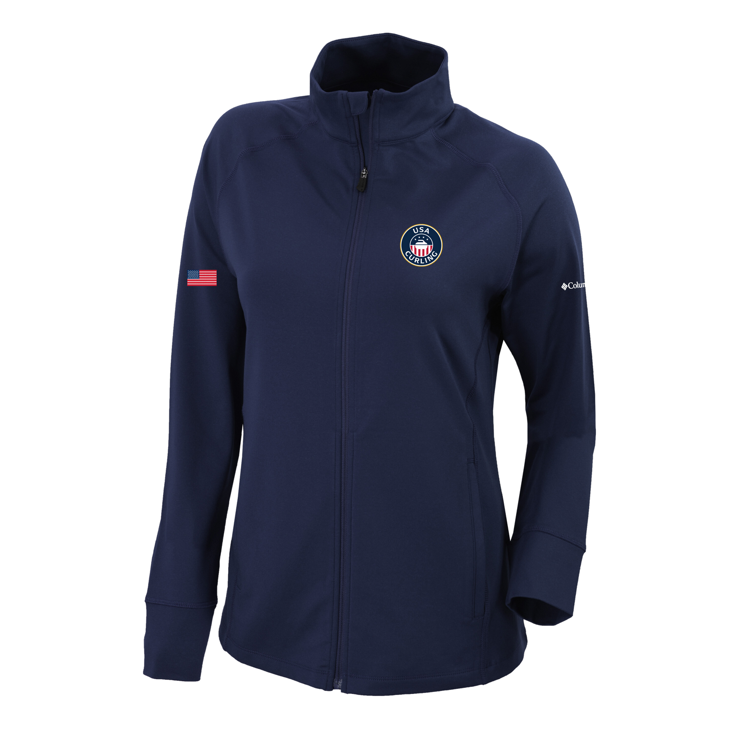 Women's Columbia Omni Wick Greenkeeper Full Zip