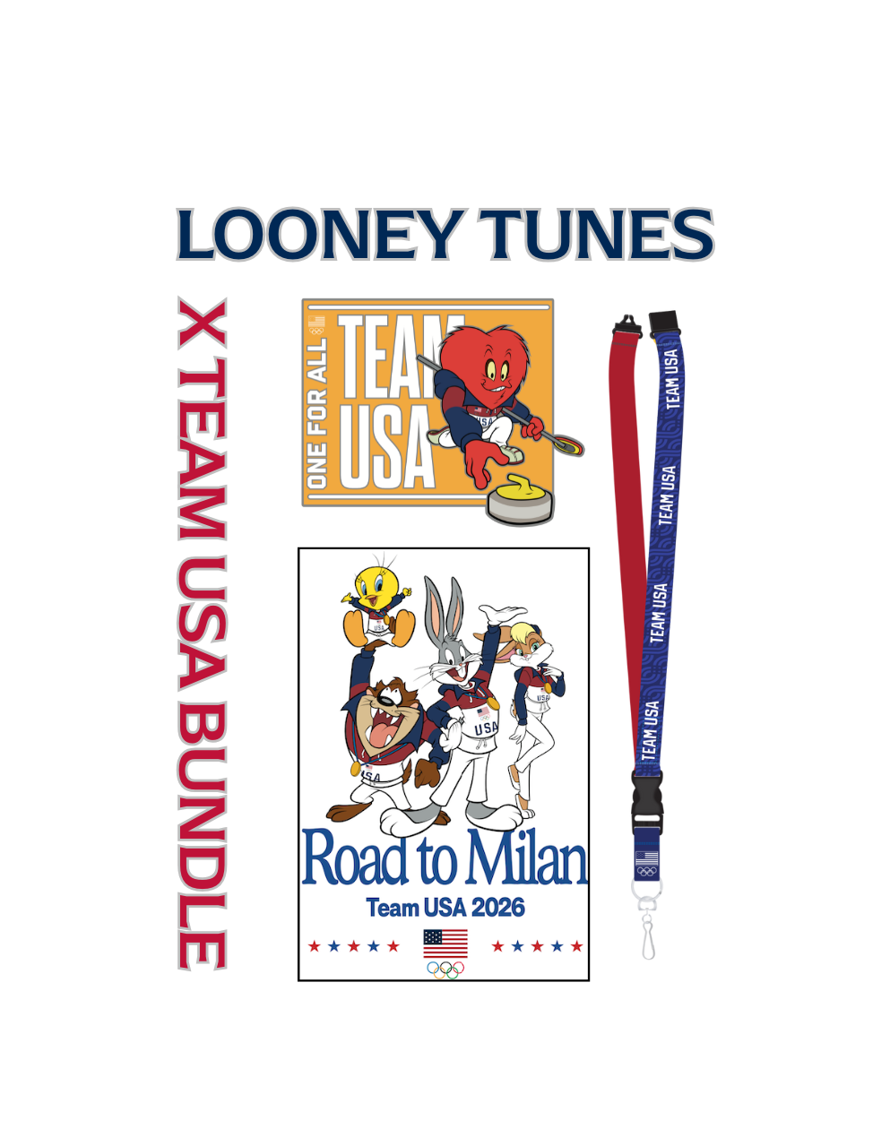 Looney Tunes X Team USA Bundle