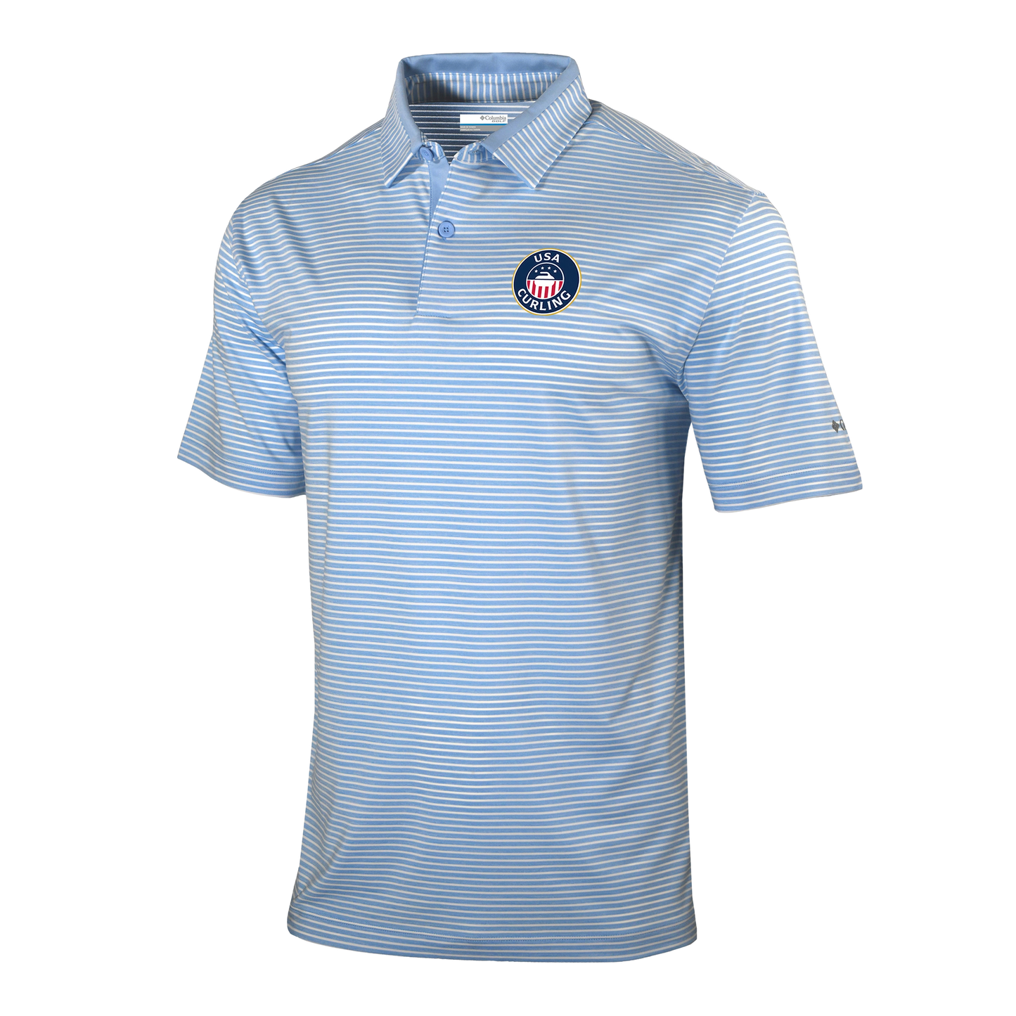 Men's Columbia Golden Hills Polo – USA Curling Shop Men's Columbia Golden Hills Polo – USA Curling Shop