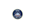 USA Curling Pin