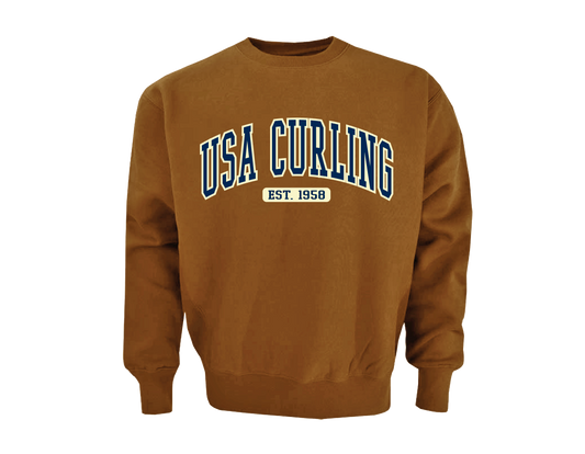 Unisex USA Curling Crewneck - PRE-ORDER