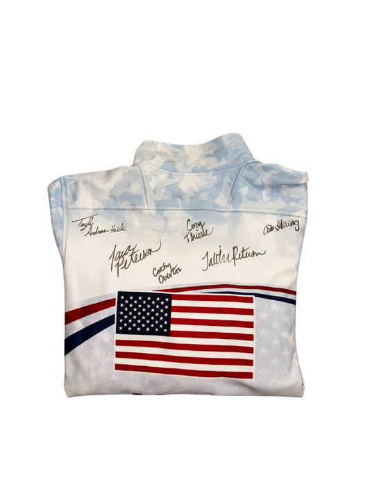 Official Pan Continental Curling Championship Uniform Jacket – Signed by Team Peterson