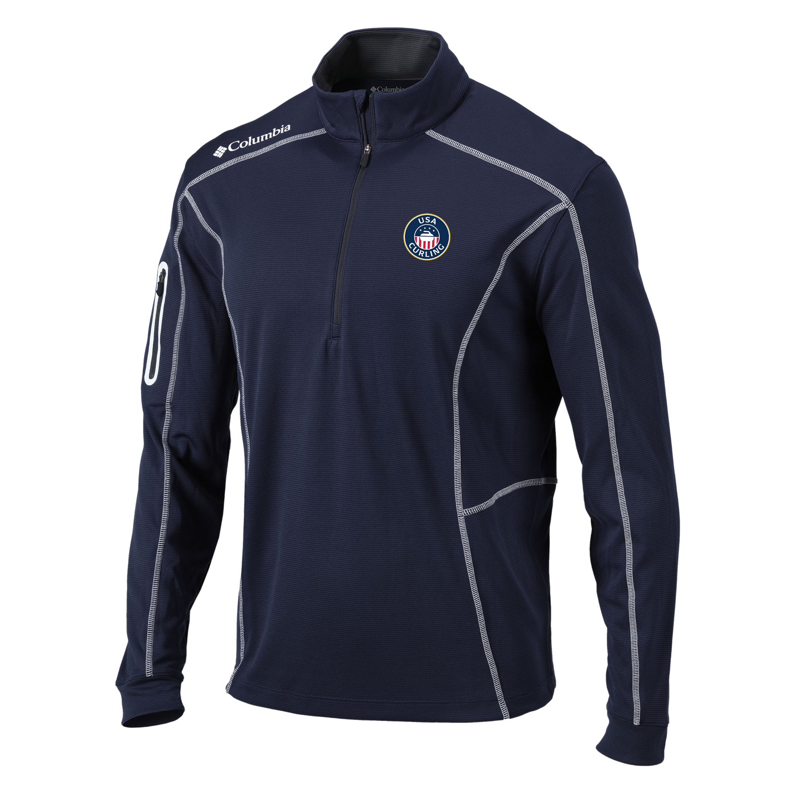 Men's Columbia Omni-Wick Shotgun Quarter Zip – USA Curling Shop Men's Columbia Omni-Wick Shotgun Quarter Zip – USA Curling Shop