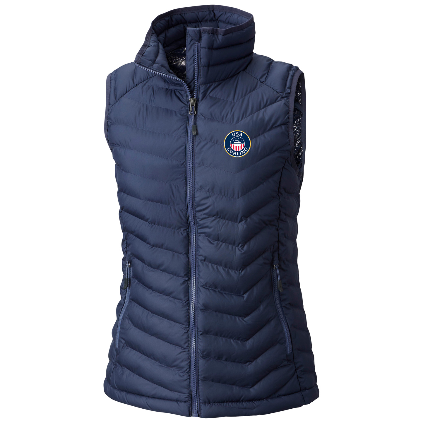 Women's Columbia USA Curling Powder Lite Vest